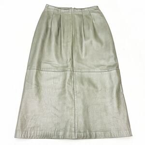 Bagatelle Silver Pencil Skirt